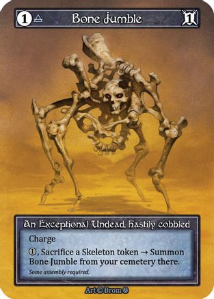 Bone Jumble (Foil)  - Gothic Foil
