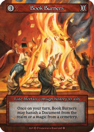Book Burners  - Gothic