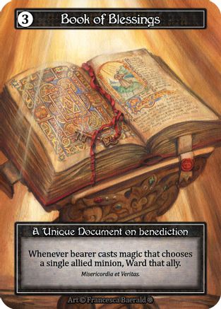 Book of Blessings (Foil)  - Gothic Foil