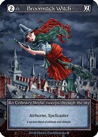 Broomstick Witch (Foil)  - Gothic Foil