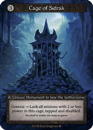 Cage of Sidrak  - Gothic