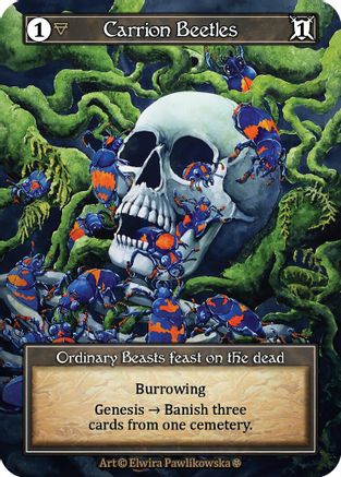 Carrion Beetles (Foil)  - Gothic Foil