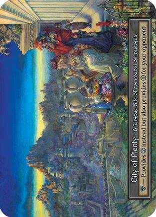 City of Plenty (Foil)  - Gothic Foil