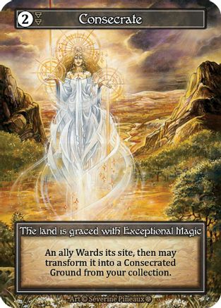 Consecrate (Foil)  - Gothic Foil