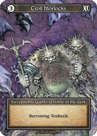 Croll Morlocks (Foil)  - Gothic Foil