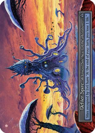 Defiler Spire (Foil)  - Gothic Foil