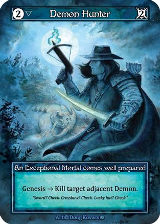 Demon Hunter (Foil)  - Gothic Foil