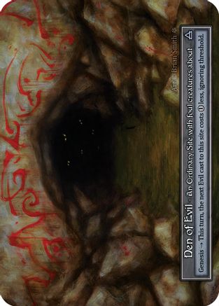 Den of Evil (Foil)  - Gothic Foil