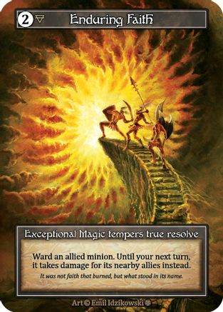 Enduring Faith (Foil)  - Gothic Foil