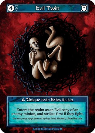Evil Twin (Foil)  - Gothic Foil