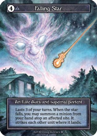 Falling Star (Foil)  - Gothic Foil