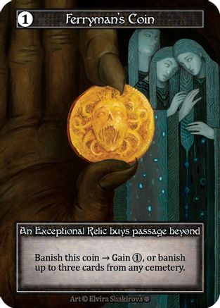 Ferryman's Coin (Foil)  - Gothic Foil