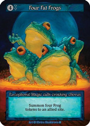 Four Fat Frogs  - Gothic