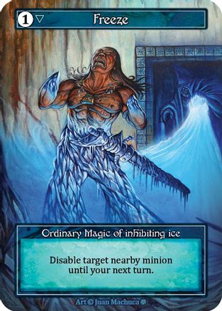 Freeze (Foil)  - Gothic Foil