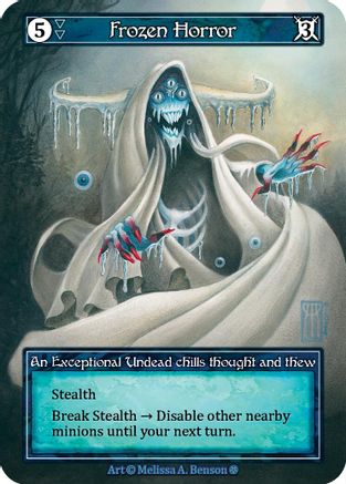 Frozen Horror (Foil)  - Gothic Foil