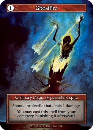 Ghostfire (Foil)  - Gothic Foil