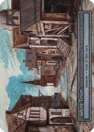 Ghost Town (Foil)  - Gothic Foil