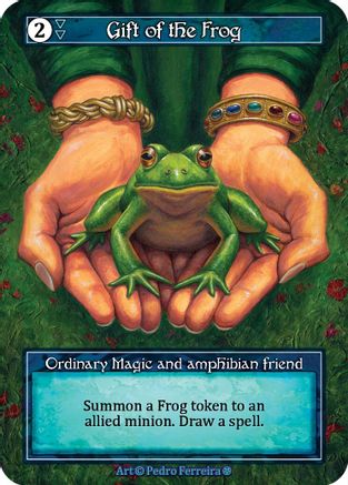 Gift of the Frog (Foil)  - Gothic Foil
