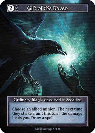 Gift of the Raven (Foil)  - Gothic Foil