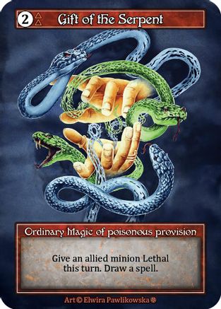Gift of the Serpent (Foil)  - Gothic Foil