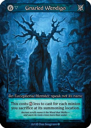 Gnarled Wendigo  - Gothic
