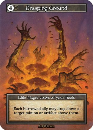 Grasping Ground (Foil)  - Gothic Foil