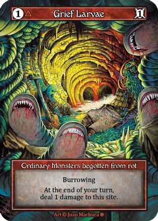 Grief Larvae (Foil)  - Gothic Foil
