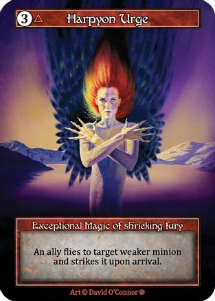 Harpyon Urge (Foil)  - Gothic Foil