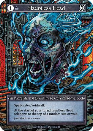 Hauntless Head (Foil)  - Gothic Foil