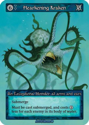 Hearkening Kraken  - Gothic