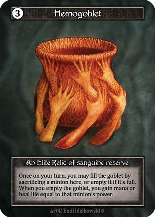 Hemogoblet (Foil)  - Gothic Foil