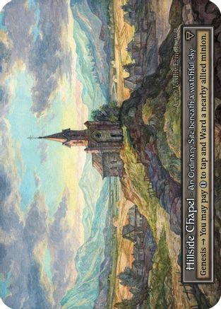 Hillside Chapel (Foil)  - Gothic Foil