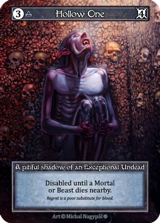 Hollow One (Foil)  - Gothic Foil