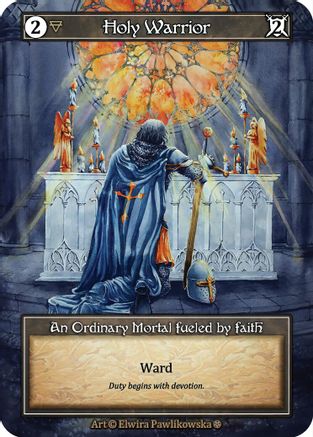 Holy Warrior (Foil)  - Gothic Foil