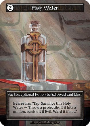 Holy Water (Foil)  - Gothic Foil