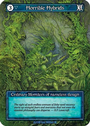 Horrible Hybrids (Foil)  - Gothic Foil