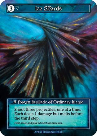 Ice Shards (Foil)  - Gothic Foil