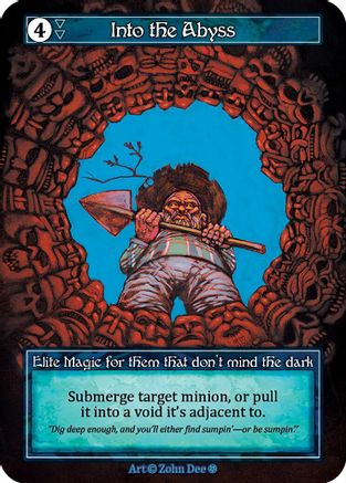 Into the Abyss (Foil)  - Gothic Foil
