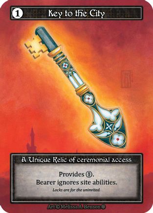 Key to the City (Foil)  - Gothic Foil