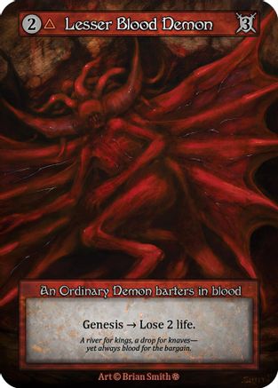 Lesser Blood Demon  - Gothic