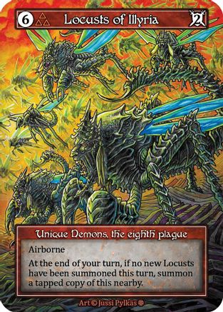 Locusts of Illyria (Foil)  - Gothic Foil