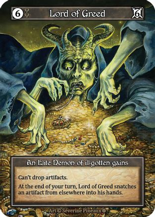 Lord of Greed (Foil)  - Gothic Foil