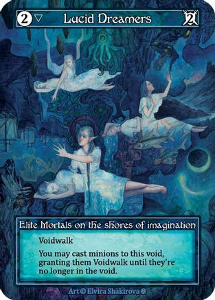 Lucid Dreamers (Foil)  - Gothic Foil