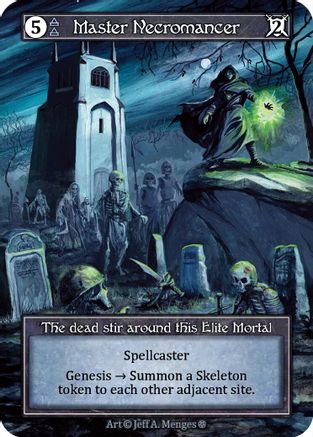 Master Necromancer (Foil)  - Gothic Foil