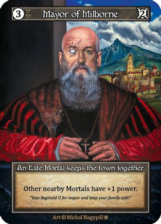 Mayor of Milborne (Foil)  - Gothic Foil
