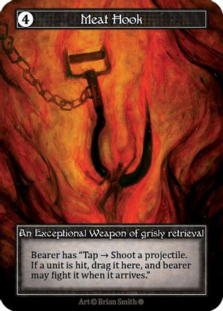 Meat Hook (Foil)  - Gothic Foil