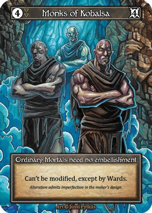 Monks of Kobalsa (Foil)  - Gothic Foil