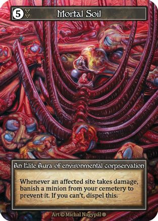Mortal Soil (Foil)  - Gothic Foil