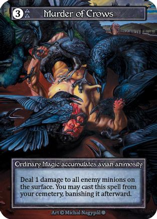 Murder of Crows (Foil)  - Gothic Foil