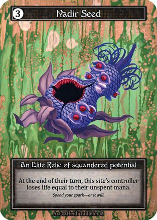 Nadir Seed (Foil)  - Gothic Foil